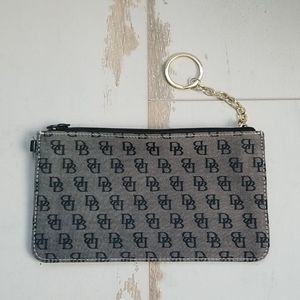 Dooney & Bourke D&B small wristlet keychain